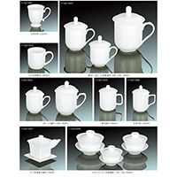 Plain Bone Chinaware Series