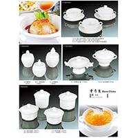 Plain Bone Chinaware Series