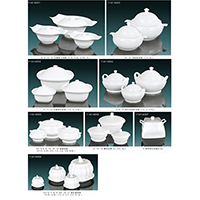Plain Durable Chinaware Series