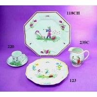 Chinoiserie Designs on Dinner Set